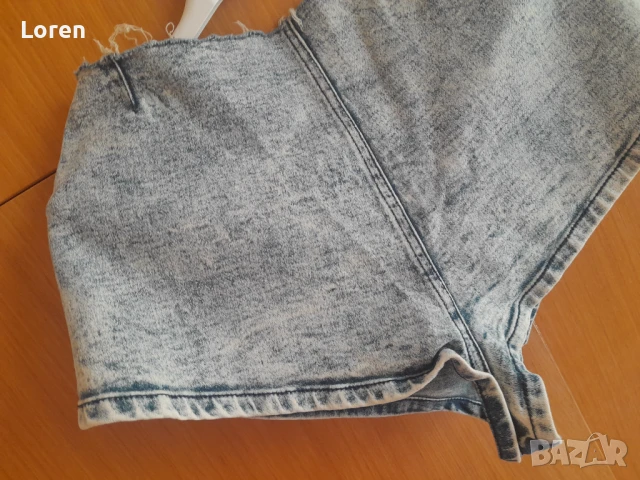 *Asos*Къси дамски дънки с капси , снимка 5 - Дънки - 50928045