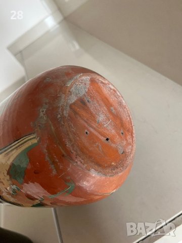 Стара кашпа саксия Троян керамика, снимка 5 - Колекции - 43142204