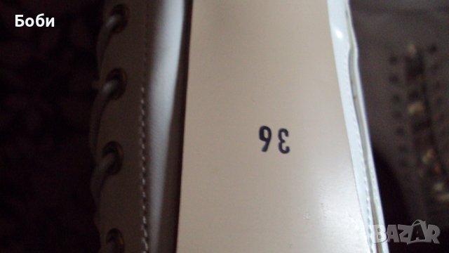 Бели чизми с висок ток, снимка 5 - Дамски ботуши - 36638404