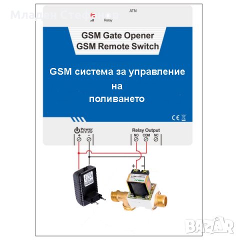 GSM система за управление на поливането и с гласови команди, снимка 2 - Напояване - 35493527