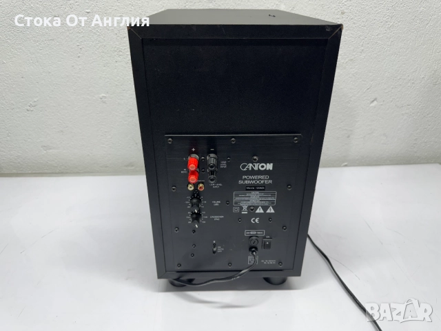 Буфер / субуфер - Canton AS120MX / 100 W, снимка 4 - Ресийвъри, усилватели, смесителни пултове - 50684127