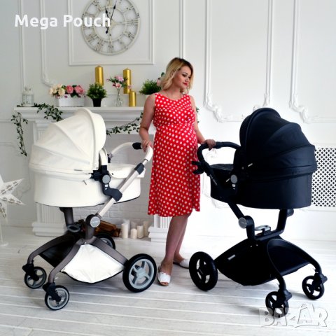 Промоция! бебешка количка 2 в 1 Hot Mom, AULON , DSLAND Fintera, снимка 9 - Детски колички - 35576882