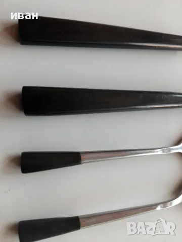 Прибори за хранене 4 броя, снимка 3 - Антикварни и старинни предмети - 48203039