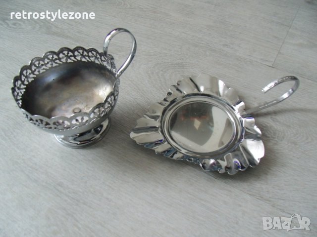 № 4130 стари малки метални английски съдове   