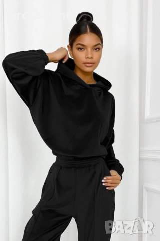 Дамски велурен комплект от две части Cloud, 3цвята , снимка 5 - Комплекти - 52699136