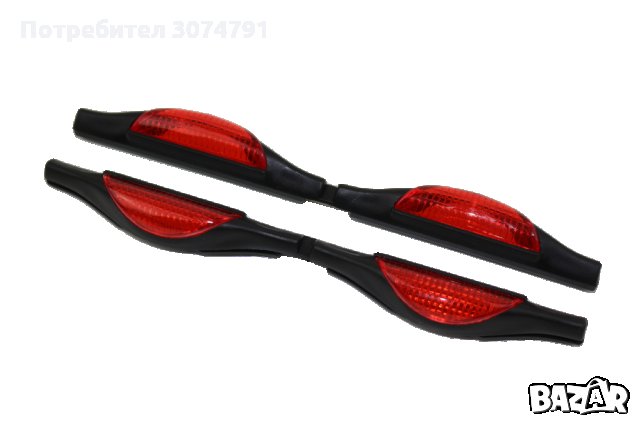 Протектор за Автомобилна Врата със Светлоотразител, Комплект от 2бр., снимка 7 - Аксесоари и консумативи - 32929506