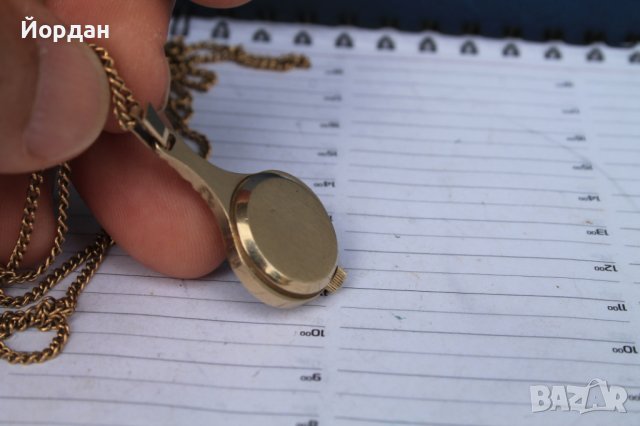 СССР часовник ''Слава'' медальон 17 камъка , снимка 5 - Антикварни и старинни предмети - 40725007