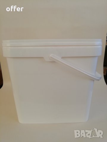 Кофа с капак 10 л пластмаса - само по телефон!