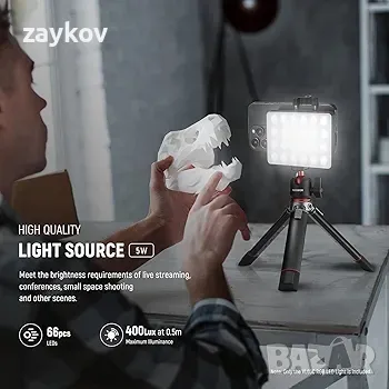 NEEWER RGB LED телефонно осветление , снимка 3 - Лед осветление - 48423520