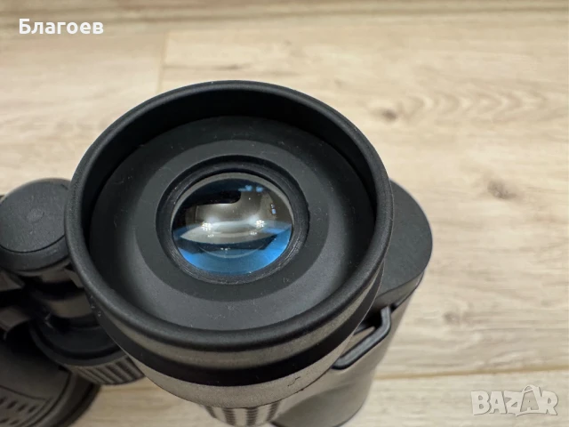 Нов Бинокъл с голямо зрително поле 10х50 с калъф и кърпичка за почистване, снимка 8 - Други спортове - 51313861