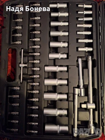 Куфар с инструменти Гедоре 172 части с 3 броя тресчотки