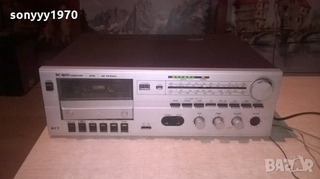 rft sc1800/1810-deck/receiver-ретро машина-внос швеицария, снимка 6 - Ресийвъри, усилватели, смесителни пултове - 27656961