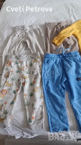 лот за дете на 18-24месеца-памучни долнища и блуза , снимка 6 - Панталони и долнища за бебе - 49476297