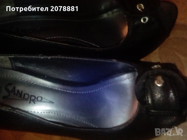 Луксозни   обувки на фирма Sandro, снимка 4 - Дамски елегантни обувки - 28245629