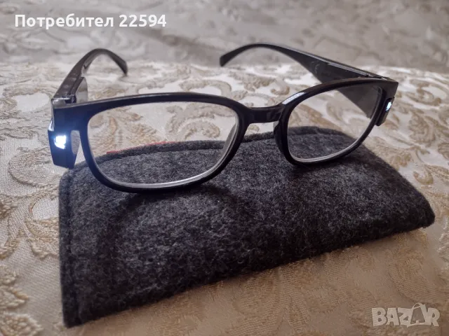 Диоптрични очила за четене /+3.0 / с LED осветление, снимка 7 - Слънчеви и диоптрични очила - 49783178