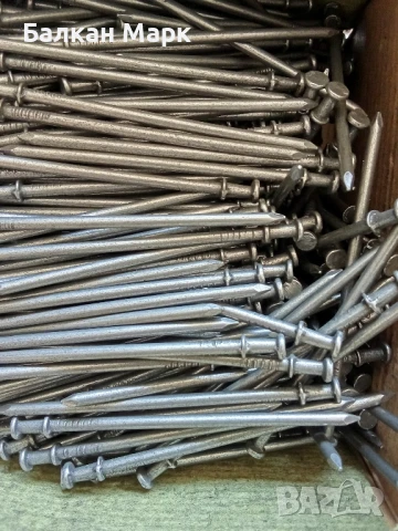 Кофражни пирони с двойна глава 3,4x80 мм – 5 кг | Внос от Германия 🇩🇪, снимка 3 - Железария - 50951774