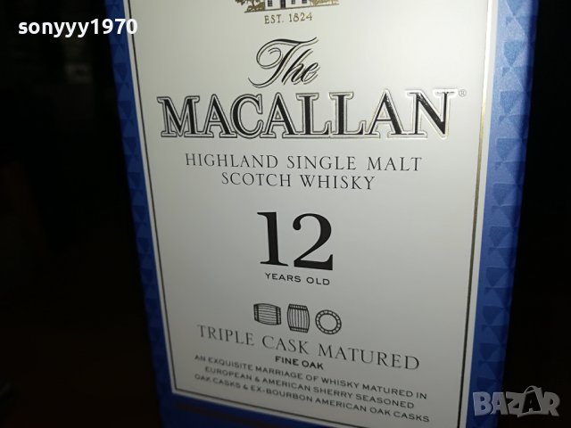 MACALLAN-ПРАЗНО ШИШЕ И КУТИЯ ЗА ДЕКОР/КОЛЕКЦИЯ 3107220820, снимка 9 - Колекции - 37545684