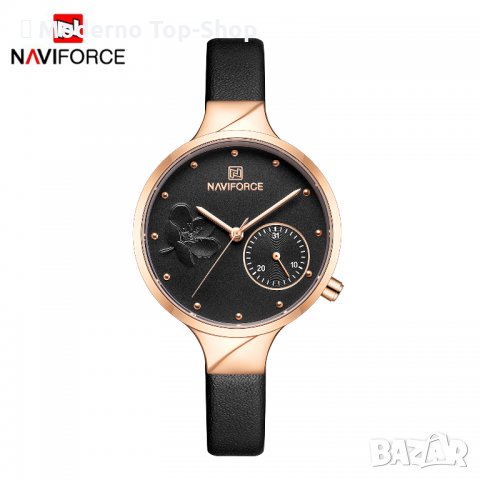 Дамски часовник NAVIFORCE Feminino Black/Gold 5001L RGBB., снимка 2 - Дамски - 34752400