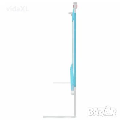 vidaXL Ограничител за бебешко легло, син, 160x25 см, плат(SKU:10212), снимка 2 - Спални и легла - 49418663