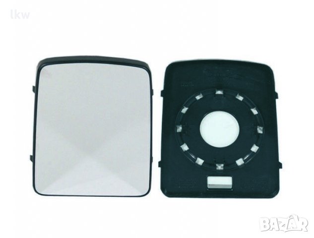 Стъкло за огледало горна част за Renault Master II, Nissan, Opel Movano, Renault Trafic -Ляво=Дясно