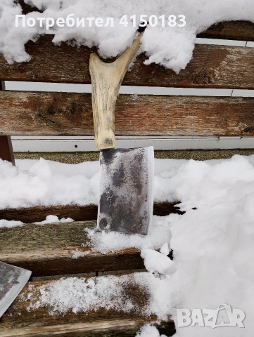 2 стари ковани сатъра , снимка 7 - Ножове - 53357388