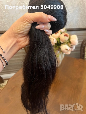 Естествена коса, снимка 2 - Аксесоари за коса - 51819596
