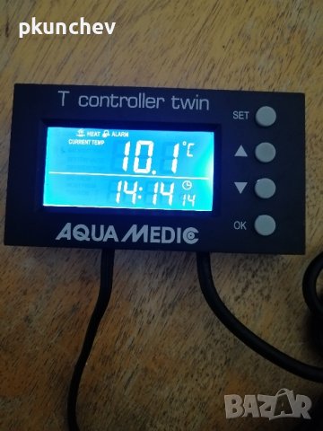 Терморегулатор за аквариум AQUA MEDIC T controller TWIN , снимка 4 - Оборудване за аквариуми - 41850208