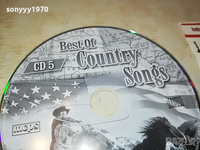 COUNTRY SONGS 5CD 1409221902, снимка 5 - CD дискове - 38004082