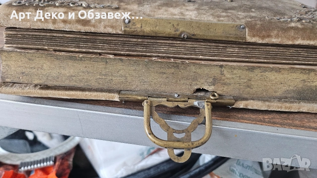 Стар улбум с музикална кутия, снимка 9 - Антикварни и старинни предмети - 53210504