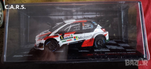 Метална количка Toyota Yaris WRC - Мащаб 1:43, снимка 2 - Колекции - 53381408