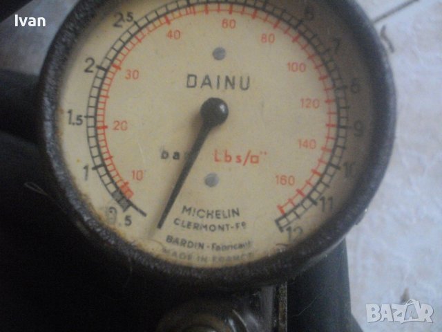 MICHELIN-MADE IN FRANCE-ф8мм-Пневматичен Профи Прав Шлайф/8м. Маркуч/Манометър, снимка 8 - Други инструменти - 37198581