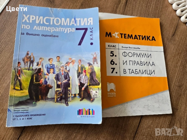 Христоматия по литература, пробни изпити за външно оценяване след 7 ми клас, снимка 4 - Учебници, учебни тетрадки - 51496251