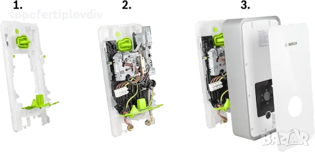 Проточен бойлер Bosch Thermotechnik Comfort Plus,Water Heater 15/18/21 kW, снимка 4 - Бойлери - 49672446