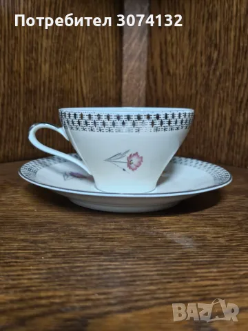 Чаша за кафе от костен порцелан 