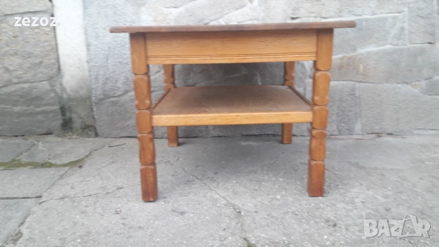  Помощна малка маса-масив №101, снимка 2 - Маси - 52546005