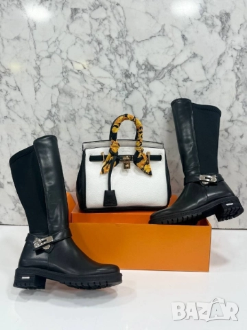 дамски ботуши hermes louis vuitton , снимка 2 - Дамски ботуши - 51877955