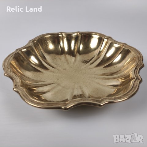 Фруктиера месинг, снимка 4 - Антикварни и старинни предмети - 43536726