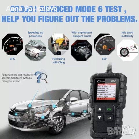 A1440 Скенер за автомобилна диагностика, снимка 8 - Друга електроника - 40368765