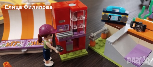 Lego Friends 41099 - Скейт-паркът на Хартлейк, снимка 4 - Конструктори - 43896530