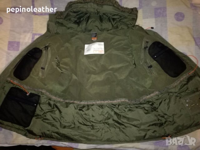 AKADEMIKS Authentic Weather Goods Field-Tech Американска Пухенка Яке Гъши Пух Качулка 15 Джоба, снимка 4 - Якета - 39463287