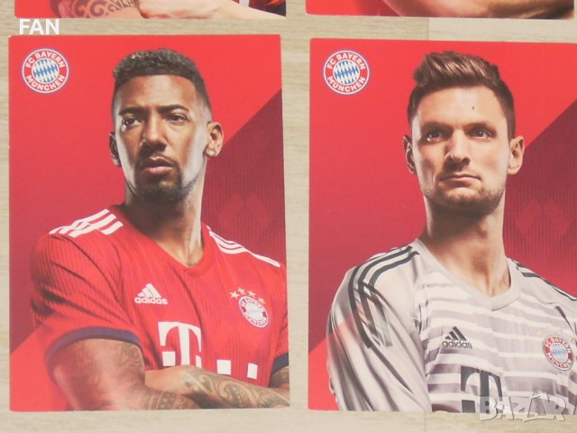  Байерн Мюнхен 2018/19 ОРИГИНАЛНИ картички Нико Ковач, Кингсли Коман, Давид Алаба, Джером Боатенг, снимка 6 - Фен артикули - 43396296