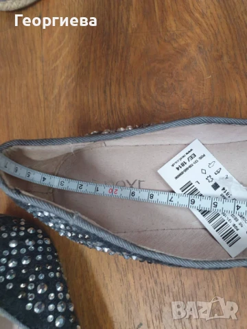 Нови балерини с камъчета 36 номер ESPRIT, снимка 1