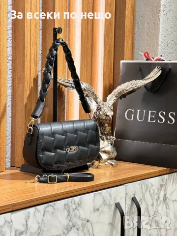 Дамска чанта Guess - Налични различни цветове Код D1407, снимка 6 - Чанти - 48090871