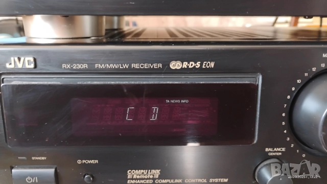  ресийвър  JVC RX-230R, снимка 2 - Аудиосистеми - 51869221