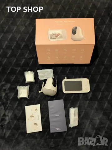 nooie Бебефон с камера, 5" екран с 10 часа батерия, 720P нощно виждане, снимка 8 - Бебефони - 49487921