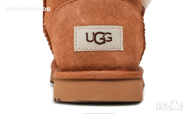 оригинални боти/ ботуши UGG Bailey Button II (Big Kids) номер 33-34-4-35, снимка 8 - Бебешки боти и ботуши - 43645578