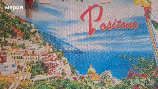 Нова италианска плажна чанта Позитано, снимка 6 - Чанти - 50928629