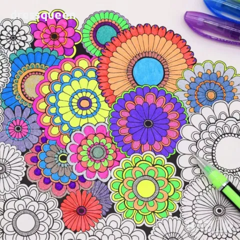 6107-36 Гел писалки с блясък – Комплект от 36 цвята, снимка 3 - Други - 48882552