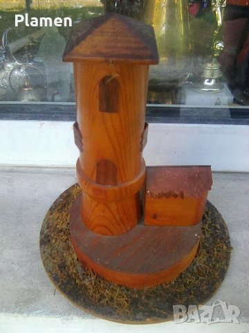 Дървен сувенир морски фар Варна, снимка 4 - Морски сувенири - 37310097