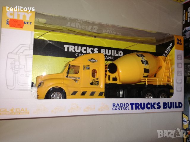 Бетоновоз с пълен радио контрол , снимка 2 - Коли, камиони, мотори, писти - 27472671
